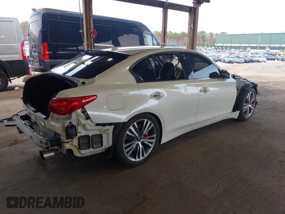 ✅ 2020 Infiniti Q50 Luxe • VIN: JN1EV7AR9LM254187 • Lot: 41892758. Listed on IAAI with 56,142 mi. Free auction sales archive from the USA and detailed vehicle history report at DreamBid. Image 4.