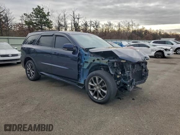 ✅ 2017 Dodge Durango GT • VIN: 1C4RDJDG1HC848133 • Lot: 85445115. Listed on Copart with 233,816 mi. Free auction sales archive from the USA and detailed vehicle history report at DreamBid. Image 4.