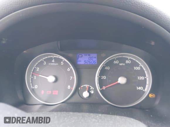 ✅ 2010 Hyundai Accent GLS • VIN: KMHCN4AC4AU407601 • Лот: 41931383. Опубликован ранее на IAAI с пробегом 92 606 миль. Бесплатный доступ к архиву аукционных продаж из США и подробный отчёт об истории автомобиля на DreamBid. Изображение 7.