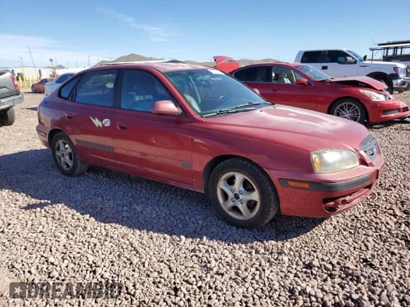 2006 Hyundai Elantra GLS z VIN KMHDN56D56U189087, wystawiony jako Copart lot #78637794 z przebiegiem 143 616 mil mil oraz Szkoda całkowita • Salvage title. Historia ofert i sprzedaży dostępna na DreamBid. Obrazek 4.