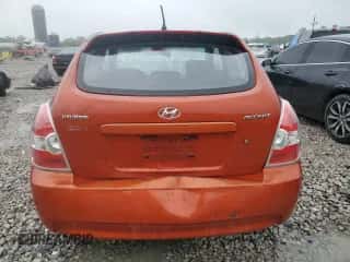 2007 Hyundai Accent GS with VIN KMHCM36C17U032099, listed as a Copart auction lot 73319964 with 341,502 mi miles and Salvage title. Bid and sale history available at DreamBid. Image 6.