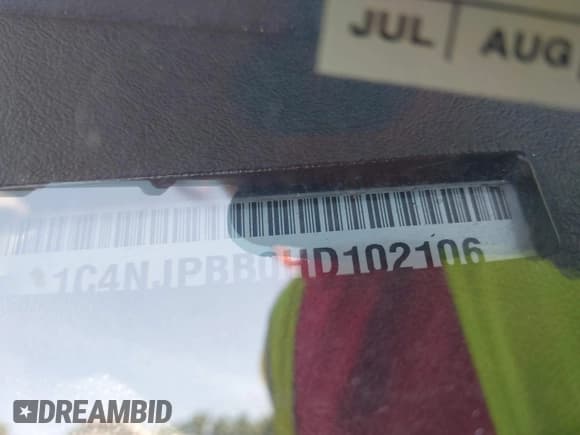 ✅ 2017 Jeep Patriot 75th Anniversary • VIN: 1C4NJPBB0HD102106 • Лот: 43091539. Опубликован ранее на IAAI с пробегом 253 797 миль. Бесплатный доступ к архиву аукционных продаж из США и подробный отчёт об истории автомобиля на DreamBid. Изображение 9.