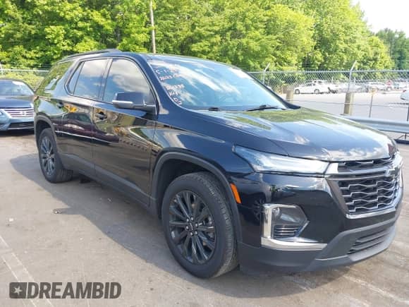 2023 Chevrolet Traverse RS with VIN 1GNERJKW0PJ261238, listed as a IAAI auction lot 42216461 with 33,289 mi miles and . Bid and sale history available at DreamBid. Image 1.
