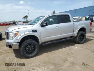✅ 2017 Nissan Titan SV • VIN: 1N6AA1EJ0HN541246 • Lot: 57471925. Listed on Copart with 128,809 mi. Free auction sales archive from the USA and detailed vehicle history report at DreamBid. Image 1.