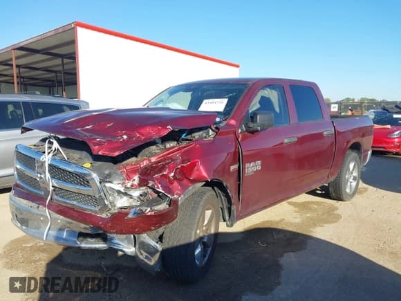 ✅ 2020 Ram 1500 Tradesman • VIN: 1C6RR6KT9LS121407 • Lot: 43484726. Listed on IAAI with 94,120 mi. Free auction sales archive from the USA and detailed vehicle history report at DreamBid. Image 2.