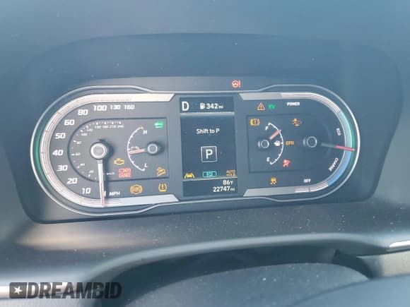 ✅ 2023 Hyundai Tucson Blue • VIN: KM8JBCA12PU123787 • Lot: 69179114. Wystawiony na Copart z przebiegiem 22 747 mil. Bezpłatny archiwum sprzedaży aukcyjnych z USA i szczegółowy raport historii pojazdu na DreamBid. Zdjęcie 9.