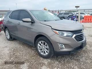 ✅ 2018 Chevrolet Equinox LT • VIN: 3GNAXJEV9JL102547 • Lot: 43444337. Listed on IAAI with 110,066 mi. Free auction sales archive from the USA and detailed vehicle history report at DreamBid. Image 1.