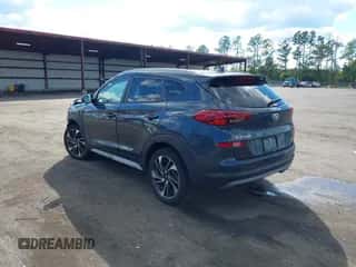 2021 Hyundai Tucson Limited with VIN KM8J3CAL3MU318100, listed as a IAAI auction lot 43449636 with 47,872 mi miles and . Bid and sale history available at DreamBid. Image 3.