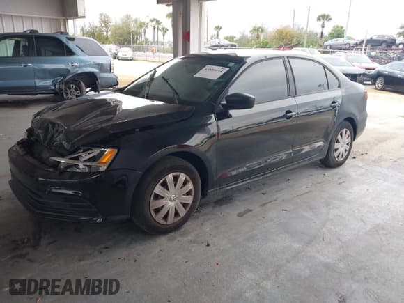 ✅ 2015 Volkswagen Jetta S • VIN: 3VW2K7AJ3FM410202 • Lot: 43886034. Listed on IAAI with 122,593 mi. Free auction sales archive from the USA and detailed vehicle history report at DreamBid. Image 2.