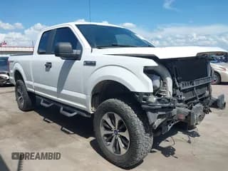 ✅ 2017 Ford F-150 XL • VIN: 1FTEX1CF2HKC87185 • Lot: 42708001. Listed on IAAI with 153,766 mi. Free auction sales archive from the USA and detailed vehicle history report at DreamBid. Image 1.