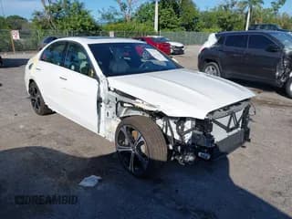 ✅ 2025 Mercedes-Benz C 300 • VIN: W1KAF4GB4SR276705 • Lot: 43517742. Wystawiony na IAAI z przebiegiem 573 mil. Bezpłatny archiwum sprzedaży aukcyjnych z USA i szczegółowy raport historii pojazdu na DreamBid. Zdjęcie 1.