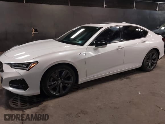 ✅ 2021 Acura TLX w/A-Spec Package • VIN: 19UUB5F51MA015457 • Lot: 40965263. Listed on IAAI with 24,537 mi. Free auction sales archive from the USA and detailed vehicle history report at DreamBid. Image 2.