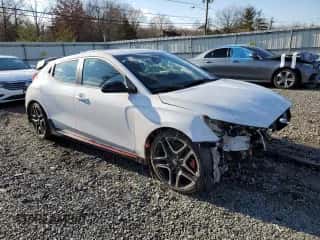 2020 Hyundai Veloster z VIN KMHT36AH9LU005797, wystawiony jako Copart lot #84624294 z przebiegiem 79 573 mil mil oraz Szkoda całkowita • Salvage title. Historia ofert i sprzedaży dostępna na DreamBid. Obrazek 4.