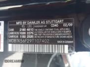 ✅ 2009 Mercedes-Benz CLK 350 • VIN: WDBTK56F29T107402 • Lot: 41934705. Listed on IAAI with 235,246 mi. Free auction sales archive from the USA and detailed vehicle history report at DreamBid. Image 9.