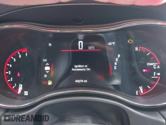 ✅ 2020 Dodge Durango GT Plus • VIN: 1C4RDJDG6LC249222 • Lot: 43678232. Listed on IAAI with 43,270 mi. Free auction sales archive from the USA and detailed vehicle history report at DreamBid. Image 7.