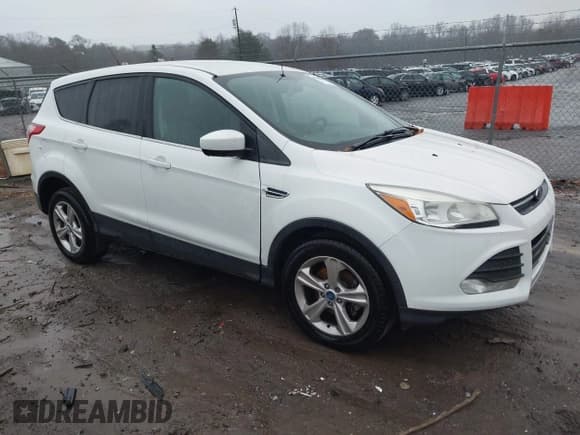 ✅ 2013 Ford Escape SE • VIN: 1FMCU0GX4DUA74049 • Lot: 43864308. Listed on IAAI with 169,025 mi. Free auction sales archive from the USA and detailed vehicle history report at DreamBid. Image 1.