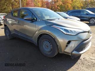 ✅ 2021 Toyota C-HR LE • VIN: JTNKHMBX2M1098351 • Lot: 43361098. Listed on IAAI with 19,669 mi. Free auction sales archive from the USA and detailed vehicle history report at DreamBid. Image 1.