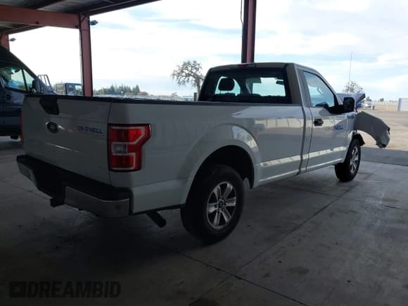 ✅ 2019 Ford F-150 XL • VIN: 1FTMF1C5XKKD38963 • Lot: 41643653. Listed on IAAI with 96,987 mi. Free auction sales archive from the USA and detailed vehicle history report at DreamBid. Image 4.