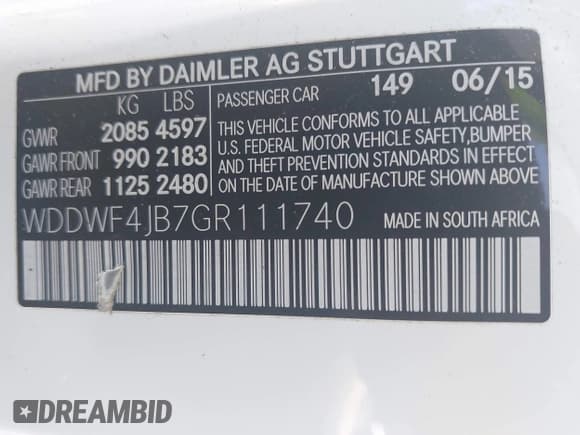 ✅ 2016 Mercedes-Benz C 300 • VIN: WDDWF4JB7GR111740 • Lot: 42811403. Wystawiony na IAAI z przebiegiem 81 978 mil. Bezpłatny archiwum sprzedaży aukcyjnych z USA i szczegółowy raport historii pojazdu na DreamBid. Zdjęcie 9.