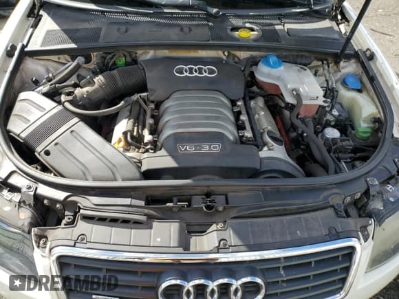 ✅ 2004 Audi A4 3.0L • VIN: WAUDT48H14K011915 • Lot: 45572975. Listed on Copart with 128,648 mi. Free auction sales archive from the USA and detailed vehicle history report at DreamBid. Image 11.