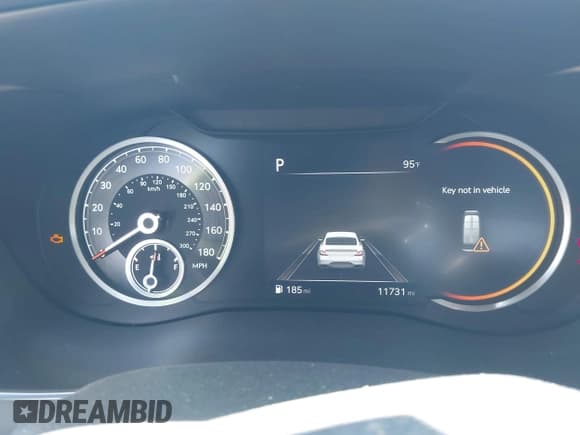 ✅ 2023 Genesis G70 2.0T • VIN: KMTG34TA2PU120811 • Lot: 42606414. Listed on IAAI with 11,731 mi. Free auction sales archive from the USA and detailed vehicle history report at DreamBid. Image 7.