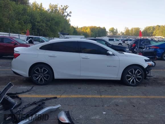 2024 Chevrolet Malibu RS with VIN 1G1ZG5ST9RF244966, listed as a IAAI auction lot 43311844 with 34,958 mi miles and . Bid and sale history available at DreamBid. Image 14.