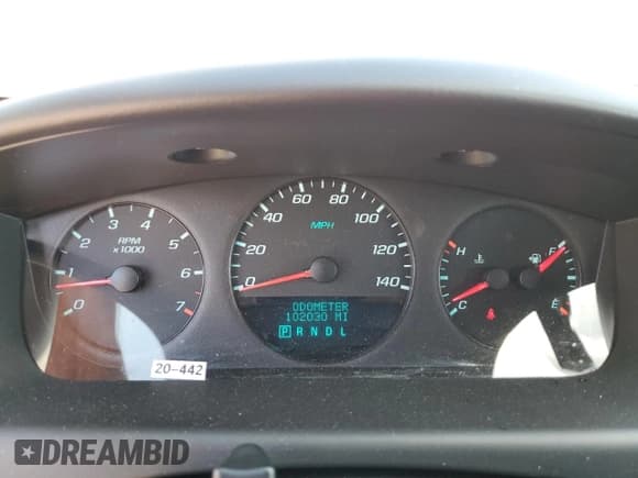 ✅ 2016 Chevrolet Impala LS • VIN: 2G1WA5E32G1136435 • Лот: 71221734. Опубликован ранее на Copart с пробегом 102 030 миль. Бесплатный доступ к архиву аукционных продаж из США и подробный отчёт об истории автомобиля на DreamBid. Изображение 9.