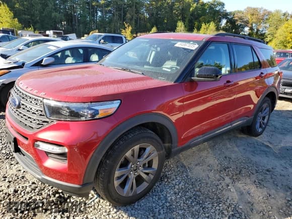 ✅ 2023 Ford Explorer XLT • VIN: 1FMSK8DH1PGB05676 • Lot: 84867035. Listed on Copart with 16,525 mi. Free auction sales archive from the USA and detailed vehicle history report at DreamBid. Image 1.