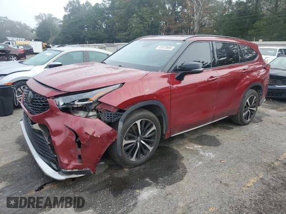 ✅ 2022 Toyota Highlander XSE • VIN: 5TDJZRAH1NS111728 • Lot: 92873695. Wystawiony na Copart z przebiegiem 167 896 mil. Bezpłatny archiwum sprzedaży aukcyjnych z USA i szczegółowy raport historii pojazdu na DreamBid. Zdjęcie 1.