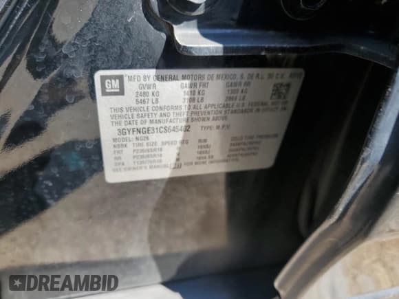 ✅ 2012 Cadillac SRX • VIN: 3GYFNGE31CS645402 • Lot: 80668425. Wystawiony na Copart z przebiegiem 135 458 mil. Bezpłatny archiwum sprzedaży aukcyjnych z USA i szczegółowy raport historii pojazdu na DreamBid. Zdjęcie 13.