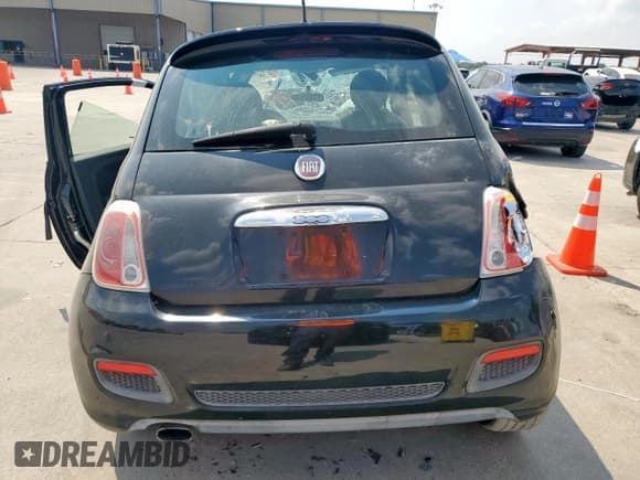 ✅ 2012 FIAT 500 Sport • VIN: 3C3CFFBRXCT115484 • Lot: 81458895. Listed on Copart with Not provided. Free auction sales archive from the USA and detailed vehicle history report at DreamBid. Image 6.