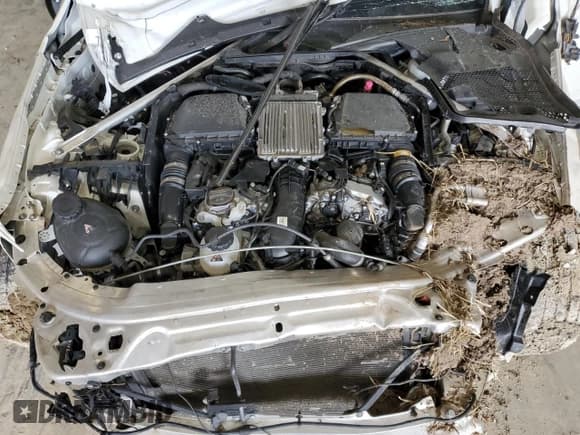 ✅ 2022 Mercedes-Benz C 43 AMG • VIN: W1KWJ6EB9NG112255 • Lot: 50144215. Wystawiony na Copart z przebiegiem Nie podano. Bezpłatny archiwum sprzedaży aukcyjnych z USA i szczegółowy raport historii pojazdu na DreamBid. Zdjęcie 11.