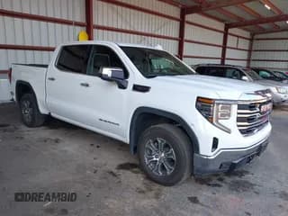 ✅ 2025 GMC Sierra 1500 SLT • VIN: 1GTUUDED4SZ238294 • Лот: 42865395. Опубликован ранее на IAAI с пробегом 12 789 миль. Бесплатный доступ к архиву аукционных продаж из США и подробный отчёт об истории автомобиля на DreamBid. Изображение 1.