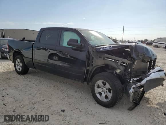 2023 Ram 1500 Tradesman z VIN 1C6RRENT7PN619731, wystawiony jako Copart lot #78860054 z przebiegiem Nie podano mil oraz Szkoda całkowita • Salvage title. Historia ofert i sprzedaży dostępna na DreamBid. Obrazek 4.