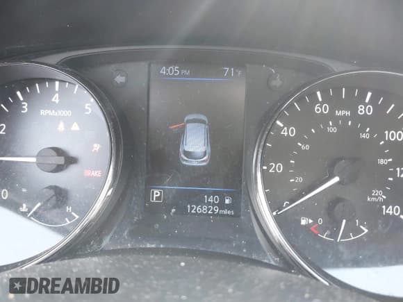 ✅ 2019 Nissan Rogue SV • VIN: JN1BJ1CR1KW336183 • Lot: 42241960. Listed on IAAI with 126,829 mi. Free auction sales archive from the USA and detailed vehicle history report at DreamBid. Image 7.