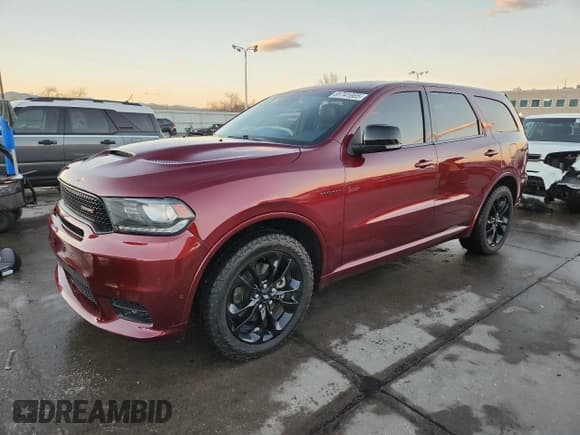✅ 2020 Dodge Durango R/T • VIN: 1C4SDJCT2LC352055 • Lot: 91741665. Wystawiony na Copart z przebiegiem 55 143 mil. Bezpłatny archiwum sprzedaży aukcyjnych z USA i szczegółowy raport historii pojazdu na DreamBid. Zdjęcie 1.