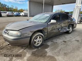 ✅ 2003 Chevrolet Impala • VIN: 2G1WF52E039442214 • Lot: 89518775. Listed on Copart with 213,061 mi. Free auction sales archive from the USA and detailed vehicle history report at DreamBid. Image 1.
