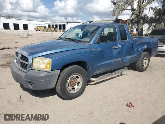 2006 Dodge Dakota ST с VIN 1D7HE22K46S676095, выставлен на аукционе Copart как лот 67142294 с пробегом 141 197 миль миль и Списание • Salvage title. История ставок и продаж доступна на DreamBid. Изображение 1.