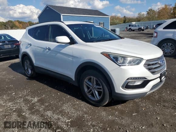 ✅ 2017 Hyundai Santa Fe 2.4L • VIN: 5NMZUDLBXHH012412 • Lot: 85718175. Listed on Copart with 108,613 mi. Free auction sales archive from the USA and detailed vehicle history report at DreamBid. Image 4.