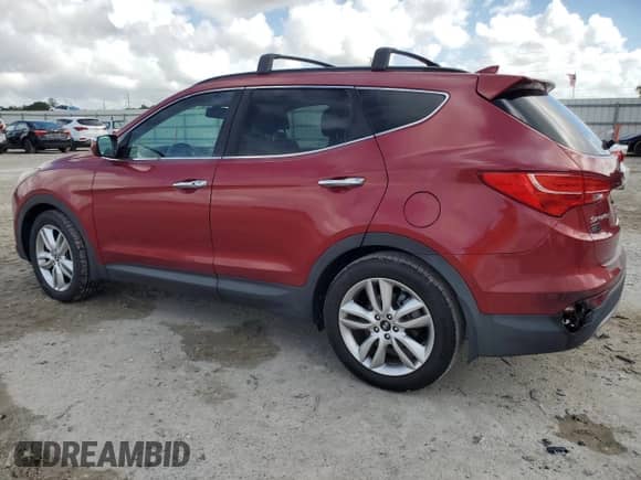2016 Hyundai Santa Fe z VIN 5XYZWDLA3GG313145, wystawiony jako Copart lot #85717215 z przebiegiem Nie podano mil oraz Szkoda całkowita • Salvage title. Historia ofert i sprzedaży dostępna na DreamBid. Obrazek 2.