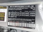 ✅ 2015 Mercedes-Benz GL 450 • VIN: 4JGDF6EE1FA575360 • Lot: 43100714. Listed on IAAI with 142,355 mi. Free auction sales archive from the USA and detailed vehicle history report at DreamBid. Image 9.