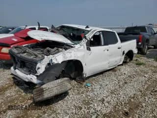 2025 Chevrolet Silverado 1500 Custom z VIN 1GCPKBEK7SZ229451, wystawiony jako Copart lot #66615415 z przebiegiem Nie podano mil oraz Szkoda całkowita • Salvage title. Historia ofert i sprzedaży dostępna na DreamBid. Obrazek 1.