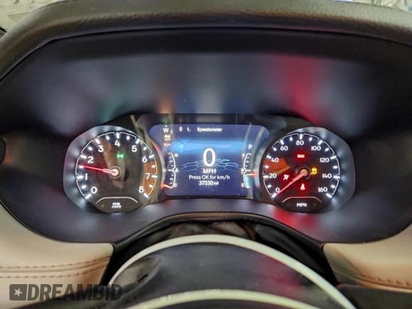 ✅ 2024 Jeep Compass Limited • VIN: 3C4NJDCN4RT150906 • Lot: 95206725. Listed on Copart with 37,330 mi. Free auction sales archive from the USA and detailed vehicle history report at DreamBid. Image 9.