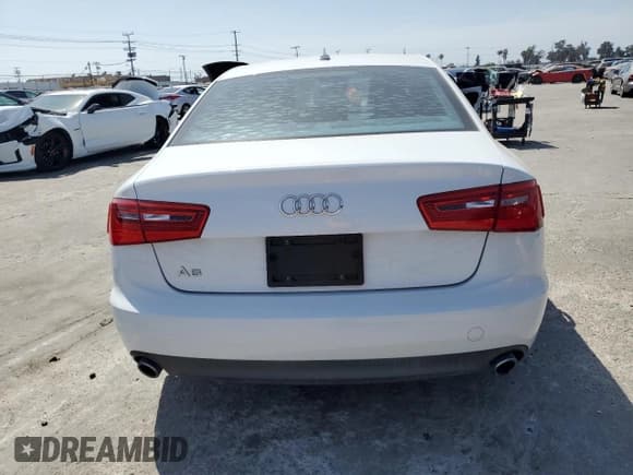 ✅ 2014 Audi A6 Premium • VIN: WAUCFAFC5EN054145 • Lot: 59894924. Listed on Copart with 205,273 mi. Free auction sales archive from the USA and detailed vehicle history report at DreamBid. Image 6.