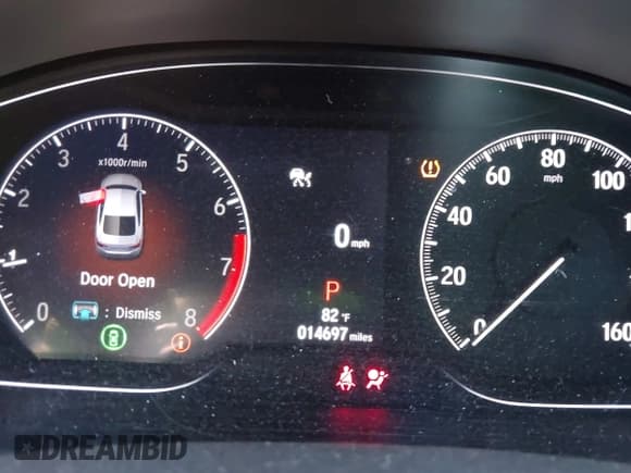 ✅ 2022 Honda Accord Sport • VIN: 1HGCV1F32NA037754 • Лот: 43711657. Опубликован ранее на IAAI с пробегом 14 697 миль. Бесплатный доступ к архиву аукционных продаж из США и подробный отчёт об истории автомобиля на DreamBid. Изображение 15.