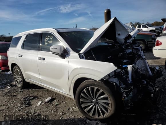 ✅ 2024 Hyundai Palisade Calligraphy • VIN: KM8R74GE1RU725149 • Лот: 84270674. Опубликован ранее на Copart с пробегом Не указан. Бесплатный доступ к архиву аукционных продаж из США и подробный отчёт об истории автомобиля на DreamBid. Изображение 4.