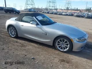 ✅ 2006 BMW Z4 3.0i • VIN: 4USBU33536LW67362 • Lot: 43695963. Listed on IAAI with 91,482 mi. Free auction sales archive from the USA and detailed vehicle history report at DreamBid. Image 1.