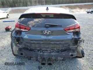 2019 Hyundai Veloster Turbo z VIN KMHTH6AB3KU012577, wystawiony jako Copart lot #83041064 z przebiegiem 100 042 mil mil oraz Szkoda całkowita • Salvage title. Historia ofert i sprzedaży dostępna na DreamBid. Obrazek 6.