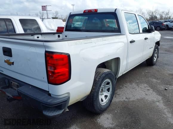 2014 Chevrolet Silverado 1500 Work Truck with VIN 3GCPCPEC6EG479433, listed as a IAAI auction lot 41425682 with 55,463 mi miles and . Bid and sale history available at DreamBid. Image 4.
