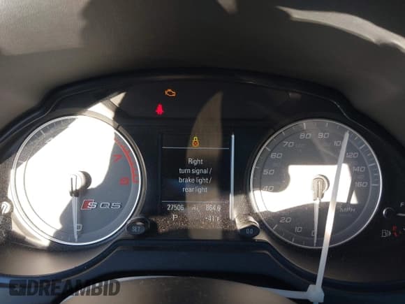 ✅ 2017 Audi SQ5 Premium Plus • VIN: WA1CCAFP1HA014262 • Lot: 41554674. Listed on IAAI with 27,506 mi. Free auction sales archive from the USA and detailed vehicle history report at DreamBid. Image 7.